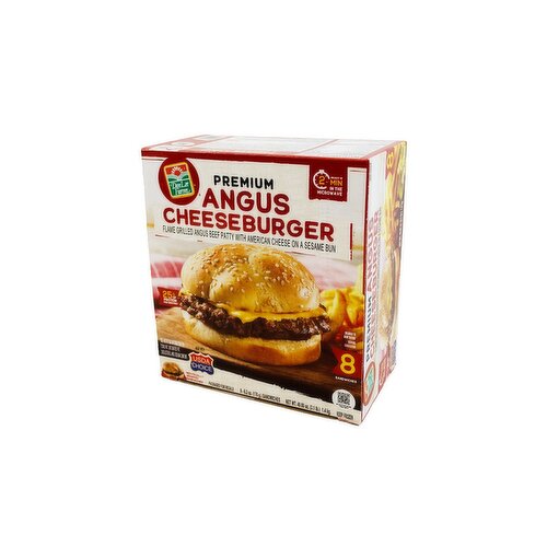 Don Lee Farms Premium Angus Cheeseburgers